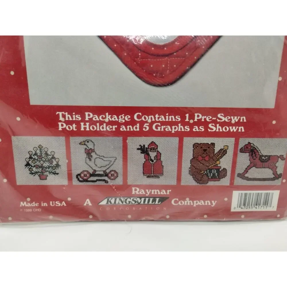 O' Christmas Tree Counted Cross Stitch Pot Holder - 4171001